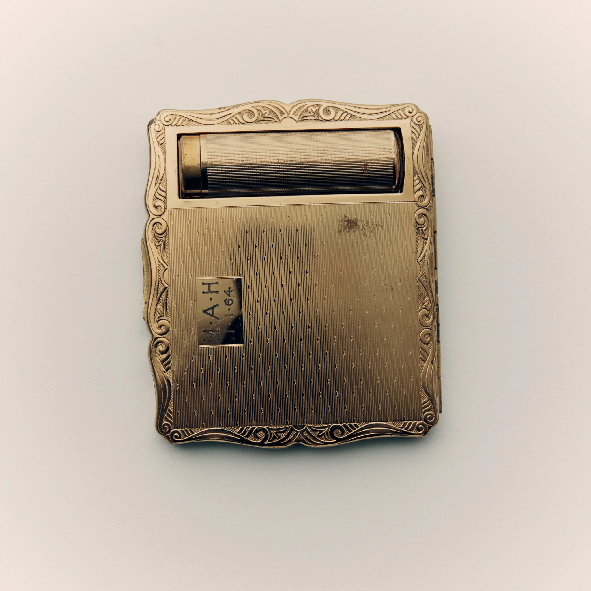 Vintage Stratton Empress Powder Compact with Lipstick Holder - Image 3